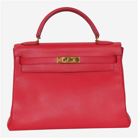 hermes red kelly 32|Hermes kelly 32 day bag.